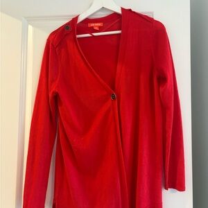 Joe Fresh Vibrant Red Cardigan